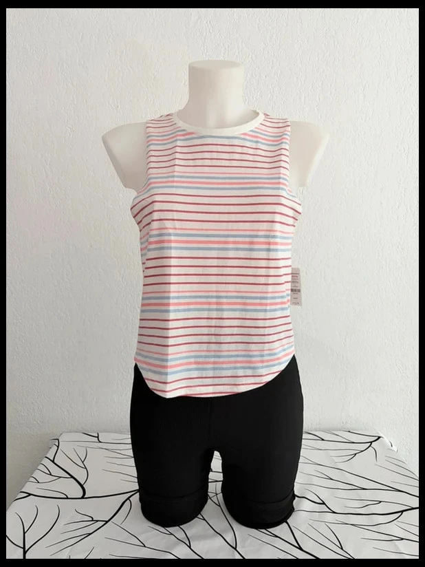 🌈 Débardeur Ardene rayé multicolore – XS